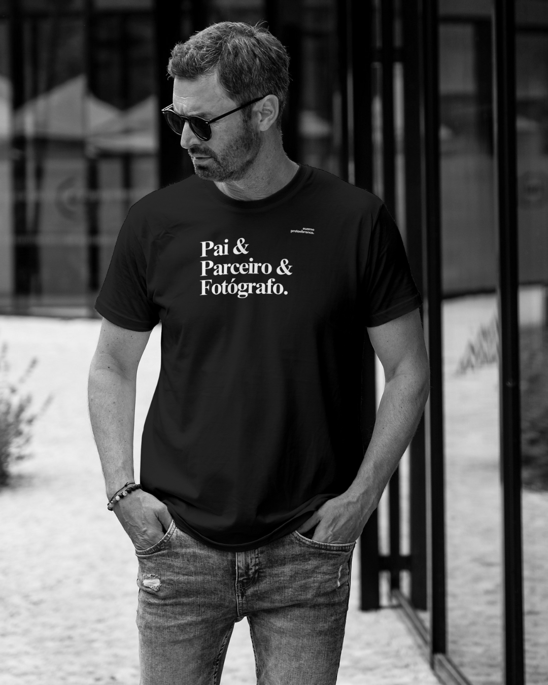 Camiseta Pai, Parceiro & Fotógrafo